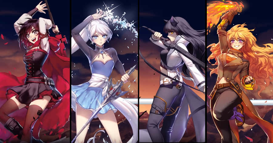 DieMacht und der Mut von Team RWBY!