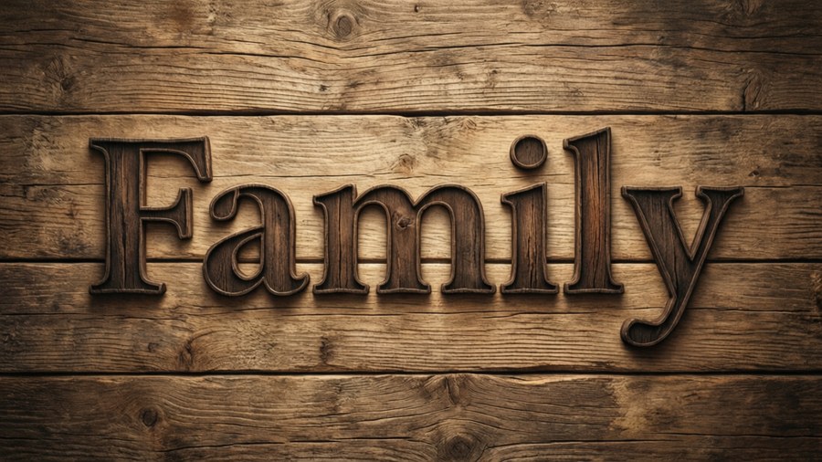 Rustic Carving Wallpaper