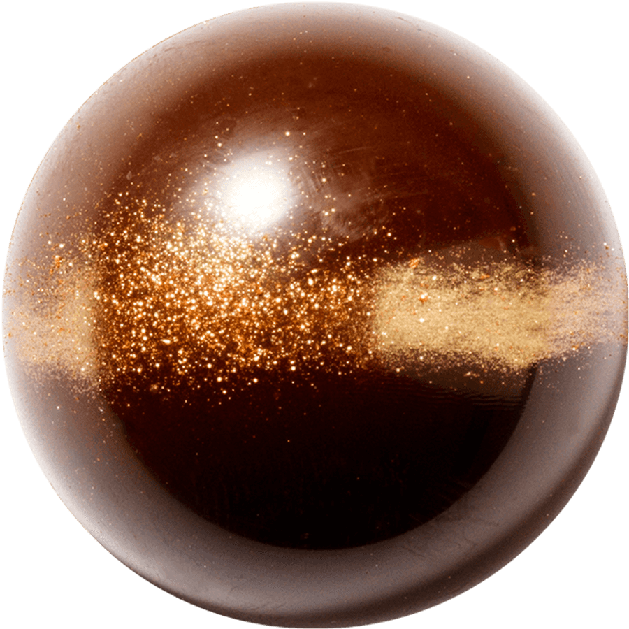 Copper Sphere Glittering Texture