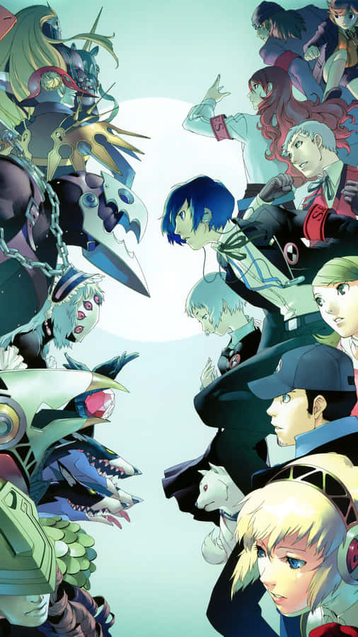 Collage di Personaggi di Persona 3
