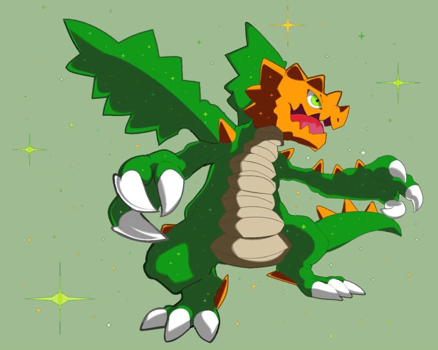 Druddigon Pokémon Kunstwerk