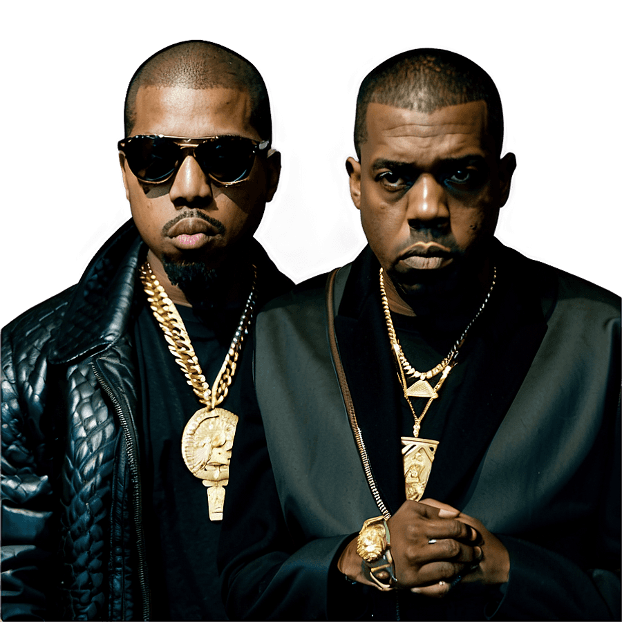 Kanye West and Jay-Z Watch the Throne PNG eud