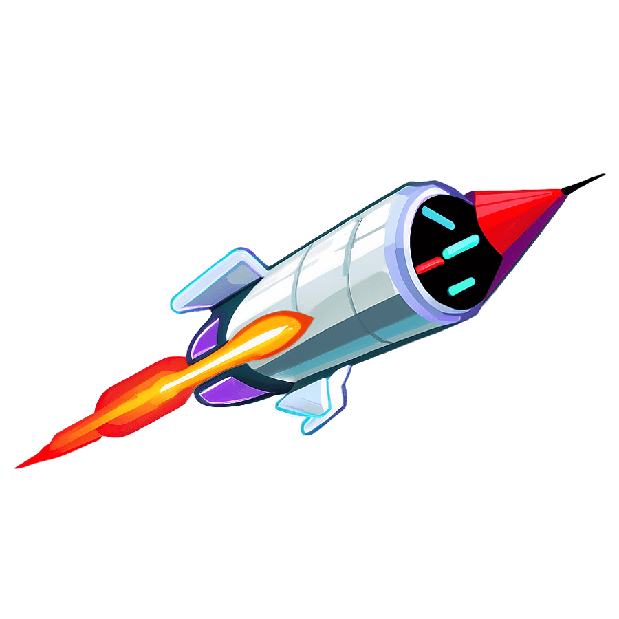Rocket Ship Model PNG 05252024