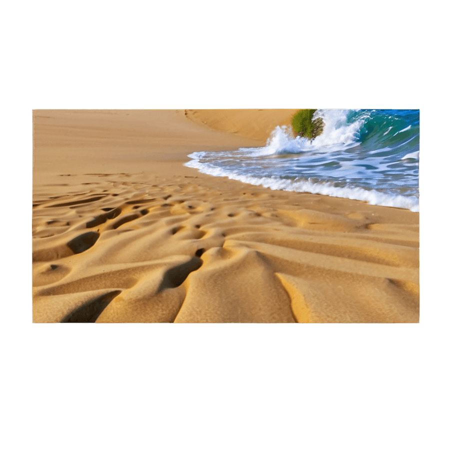 Beach Sand Wave PNG 67