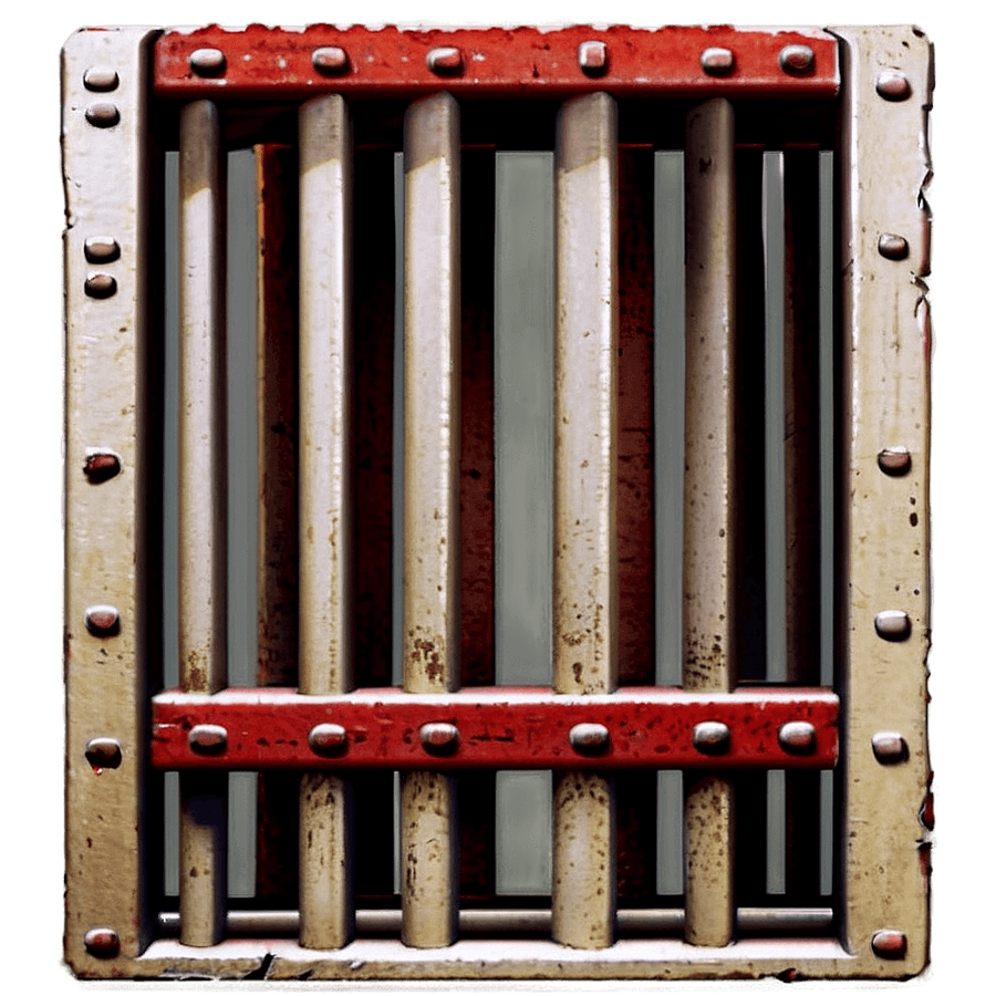 Jail Cell Art PNG 7