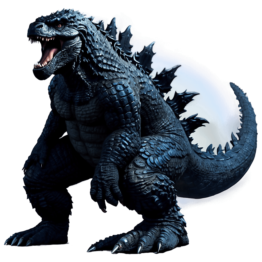 Godzilla Minus One Concept Art PNG veo55