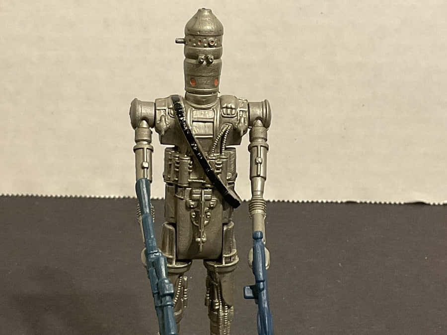 Transportese para uma galáxia distante, muito distante, com este papel de parede do IG-88.