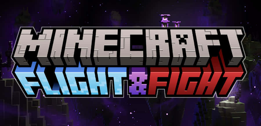 MinecraftFight 3000 x 1454 tapet