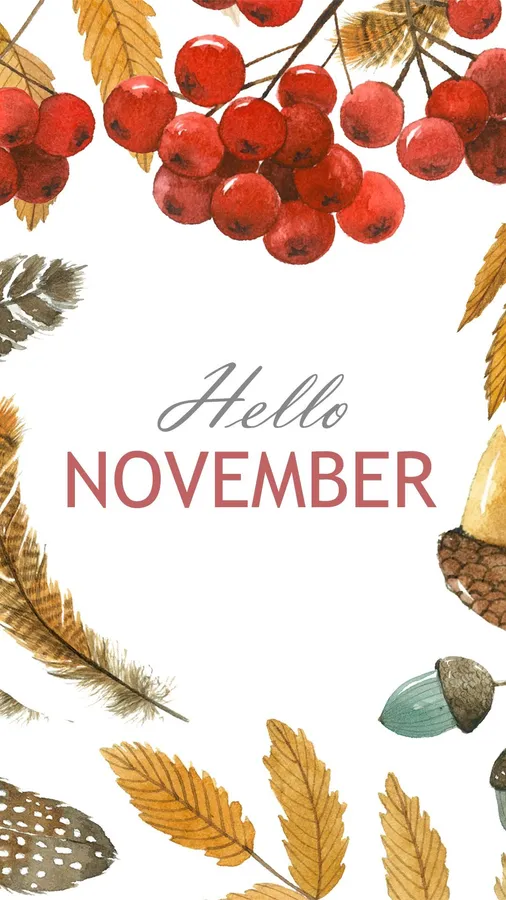 November Background