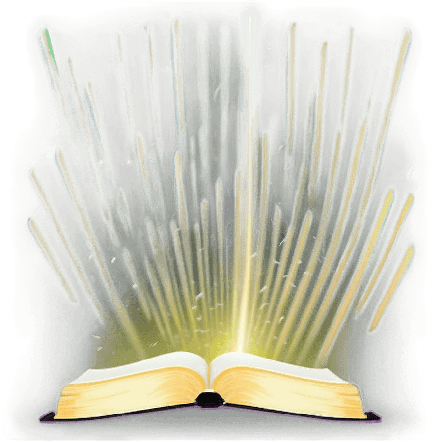 Holy Bible with Sunbeam PNG etp