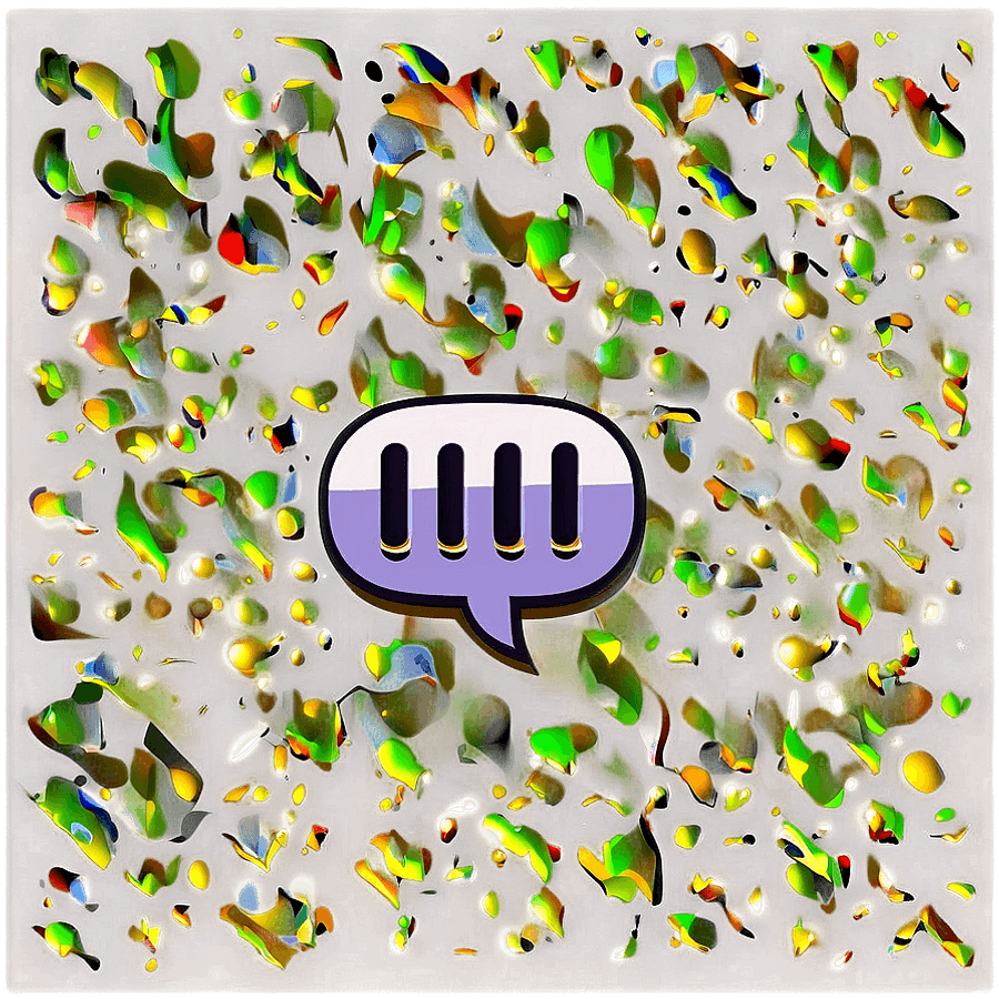 text bubble b