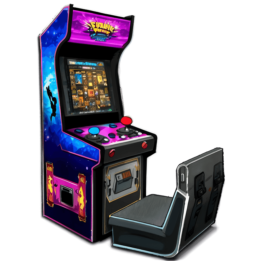 Multiplayer Arcade Setup PNG 71