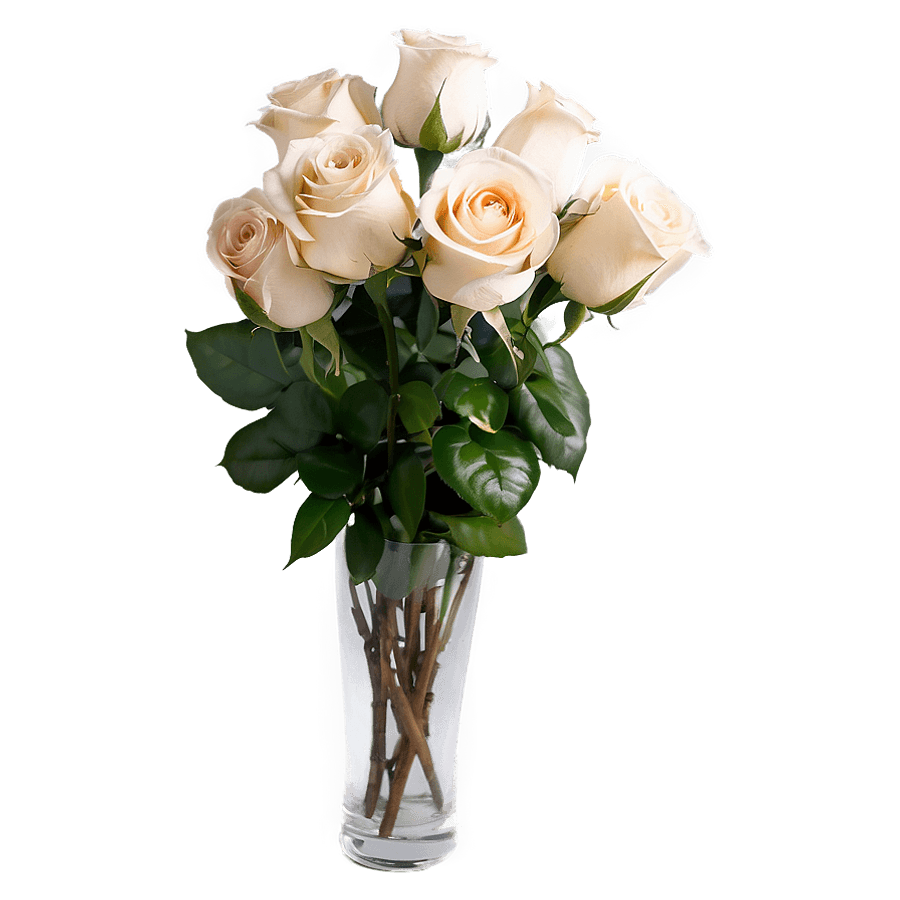 Loose Roses Arrangement PNG idn