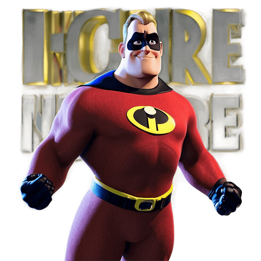 Mr Incredible Strength Showcase PNG 06232024