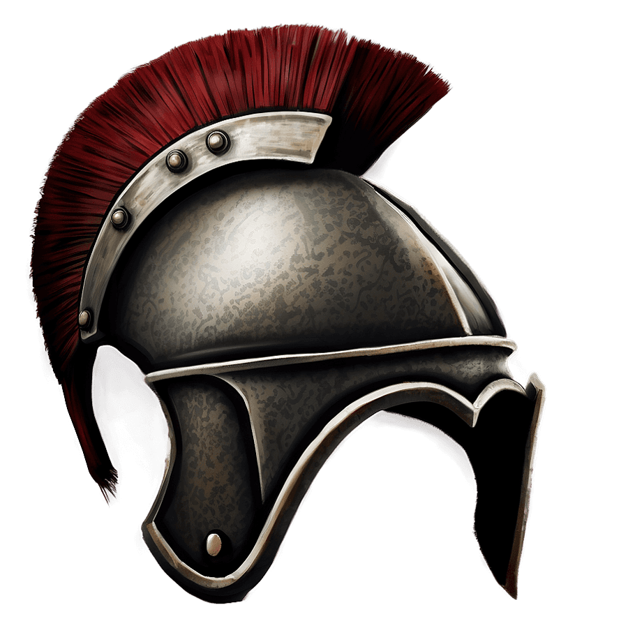 Spartan Helmet Tattoo Design PNG mtw