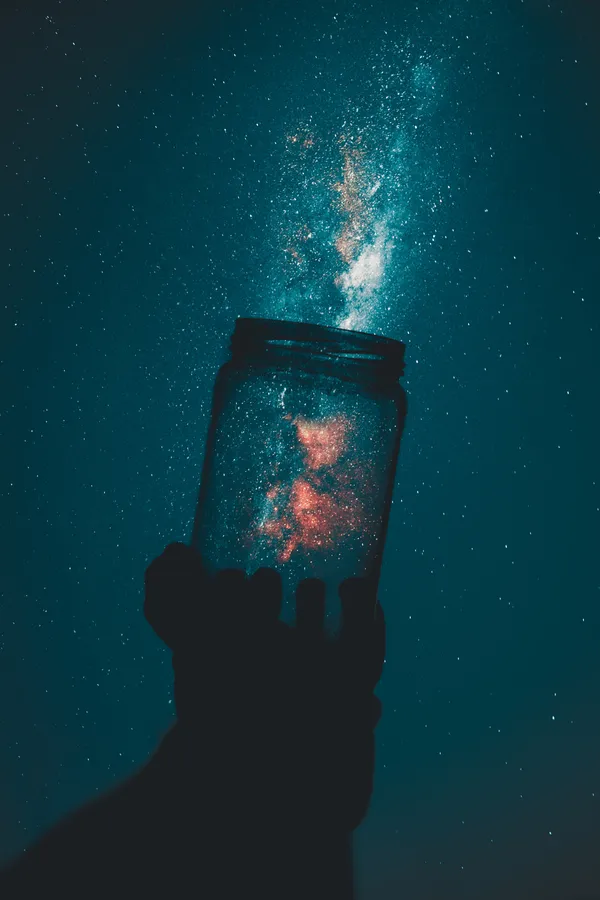 Cool Blue Galaxy