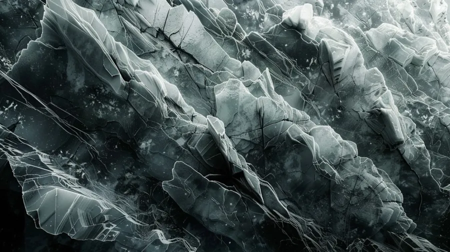 Abstract Iceberg Texture