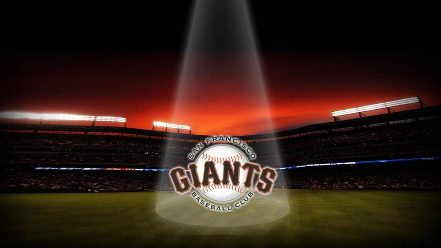 Download San Francisco Giants Baseball Spotlight Wallpaper | Wallpapers.com