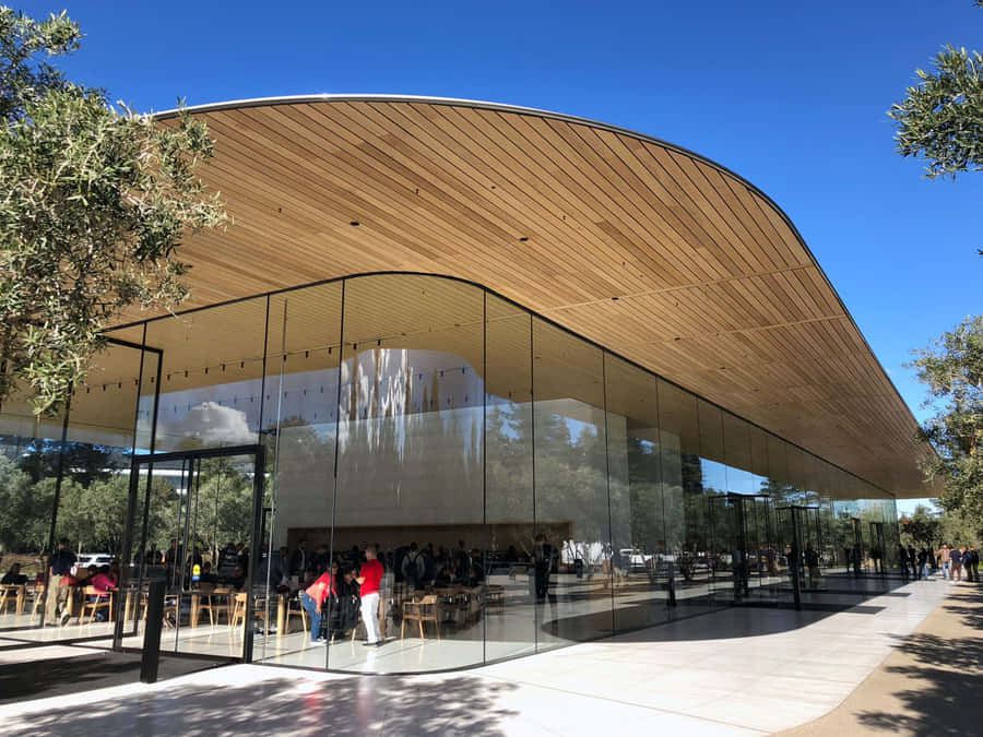 Vista Aerea Stupefacente di Apple Park