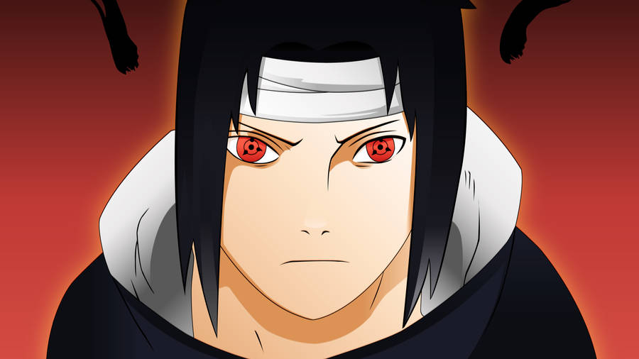 Download Sasuke In Red 4k Wallpaper | Wallpapers.com