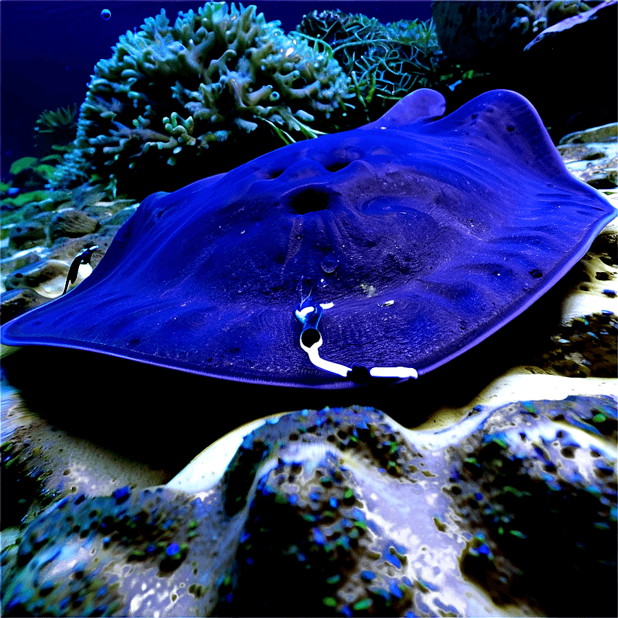 Stingray Feeding Time PNG ili28