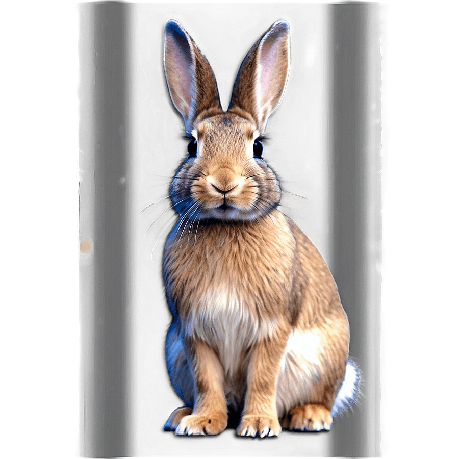 Cheerful Bunny Gaze PNG lco52