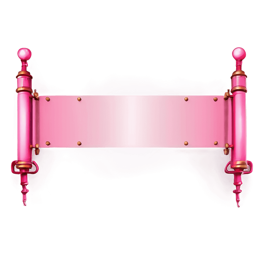 Warm Pink Banner Hue PNG 91