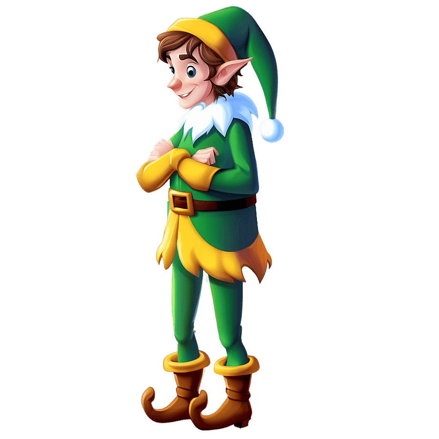 Cartoonish Elf Body PNG bab95