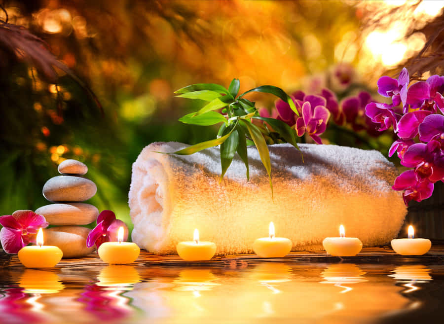 Ruhige Spa-Einstellung Serenity Scene