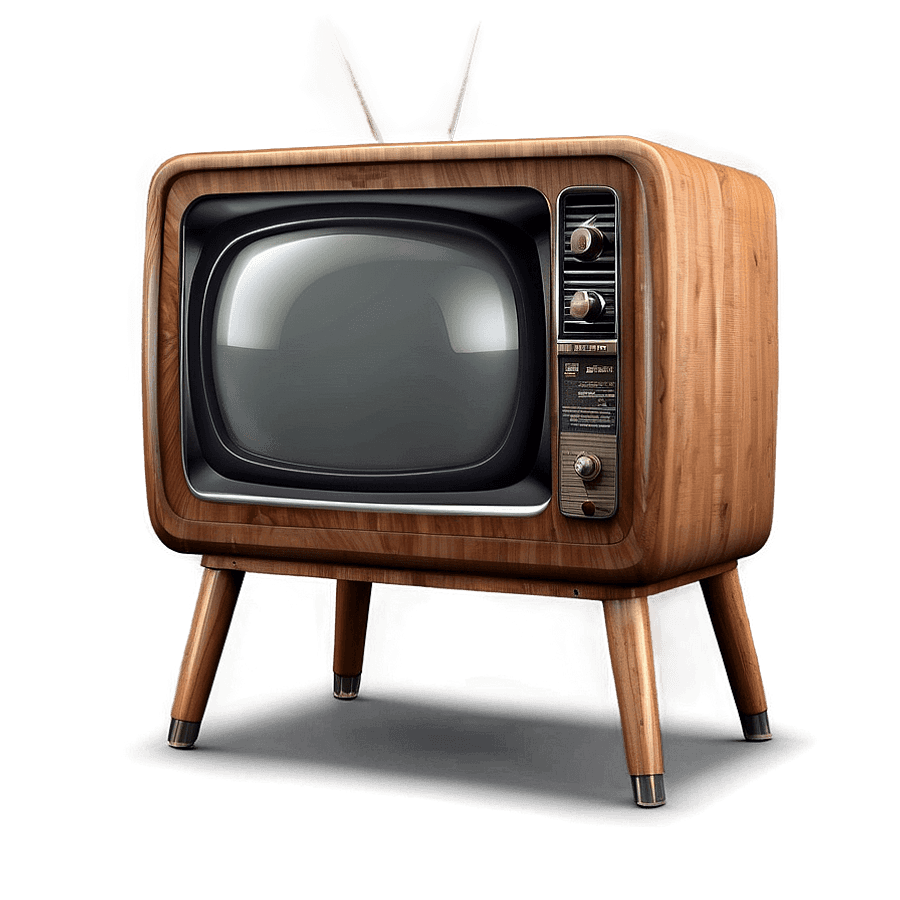 Vintage TV Set PNG 86