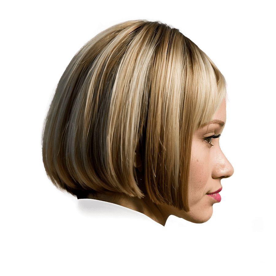 Classic Bob Cut PNG swd68