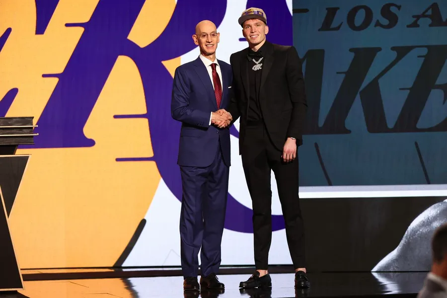 Basketball Draft Handshake