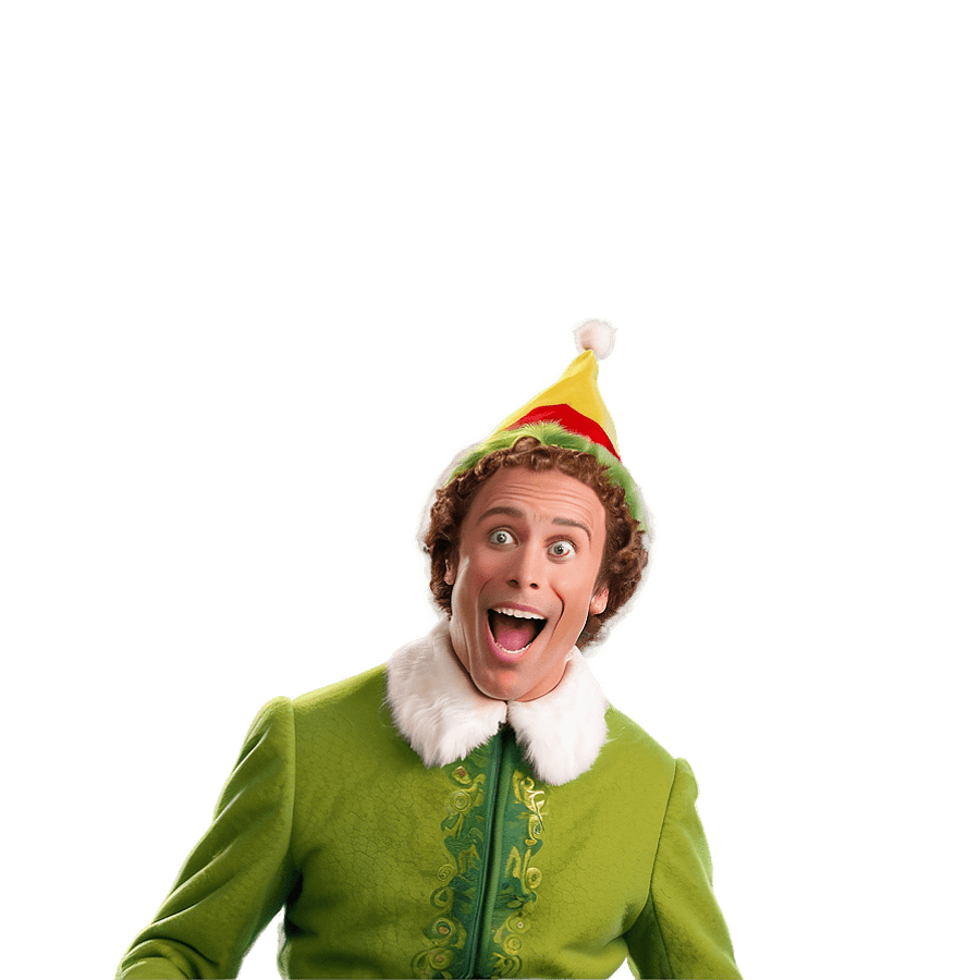 Buddy The Elf Happy Dance PNG 76