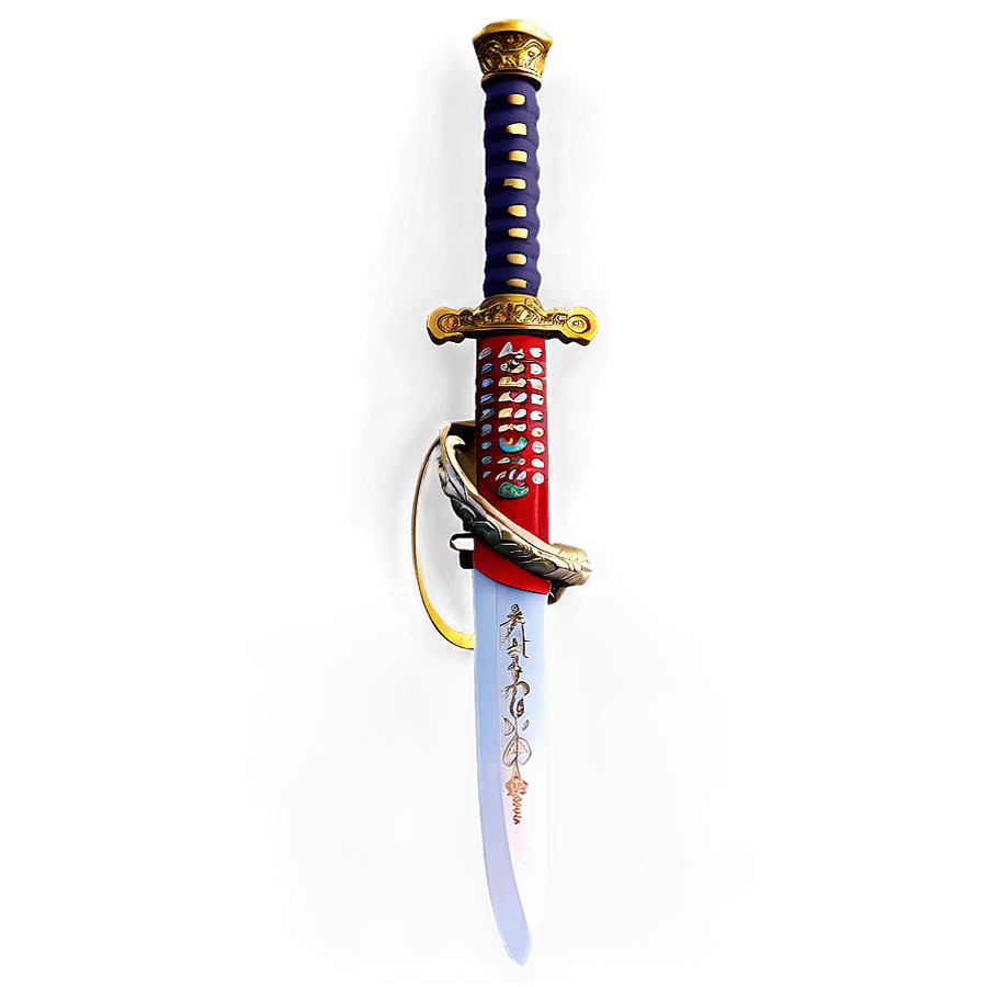 Heirloom Samurai Sword PNG qjq76