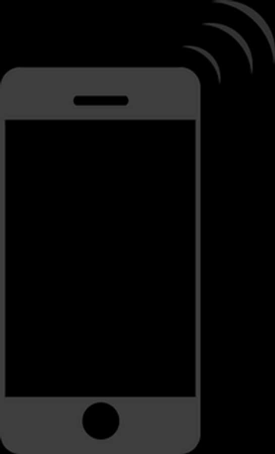 Vibrating Mobile Phone Icon