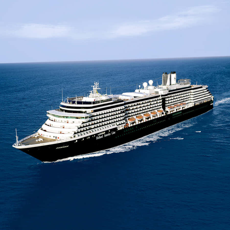 Luxus Kreuzfahrtschiff auf See