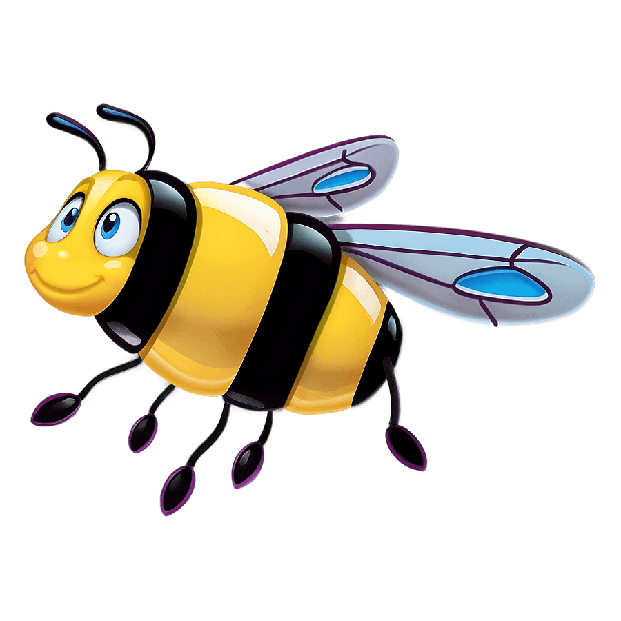 Flying Bee Emoji PNG xvl