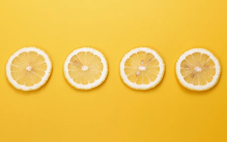 Cool Lemon Slice wallpaper.