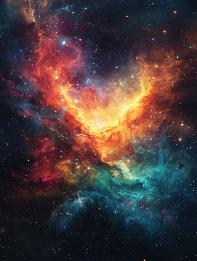 Kosmisk, Interstellar, Univers, Stjerner, Galakse, Astronomi, Nebula, Rom, Fargerik