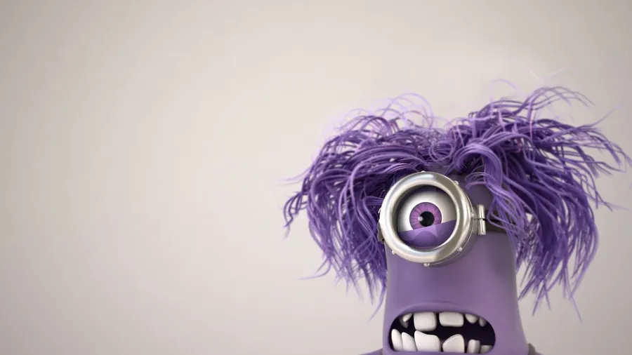 Grumpy Evil Minion wallpaper