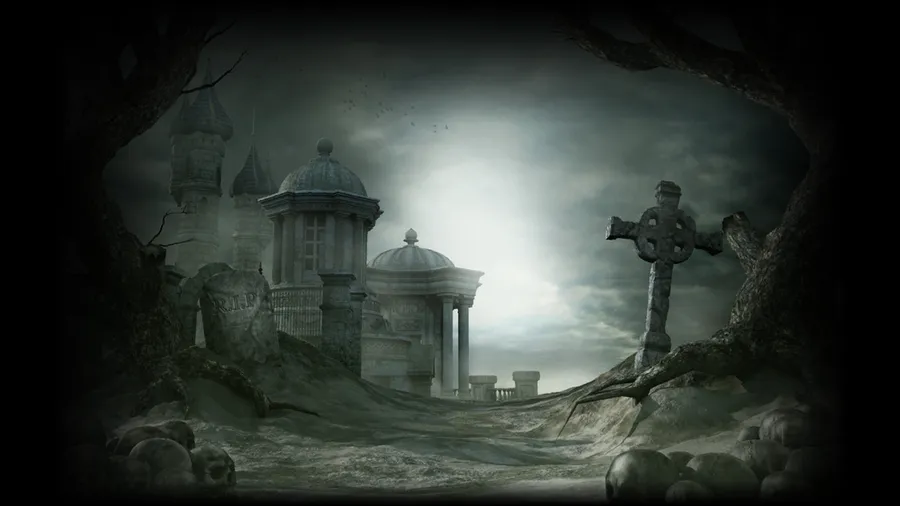 Graveyard Background
