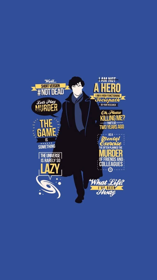 i am sherlocked ipad wallpaper