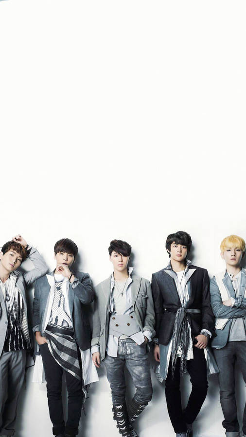 Download Shinee Gray Aesthetic Wallpaper Wallpapers Com