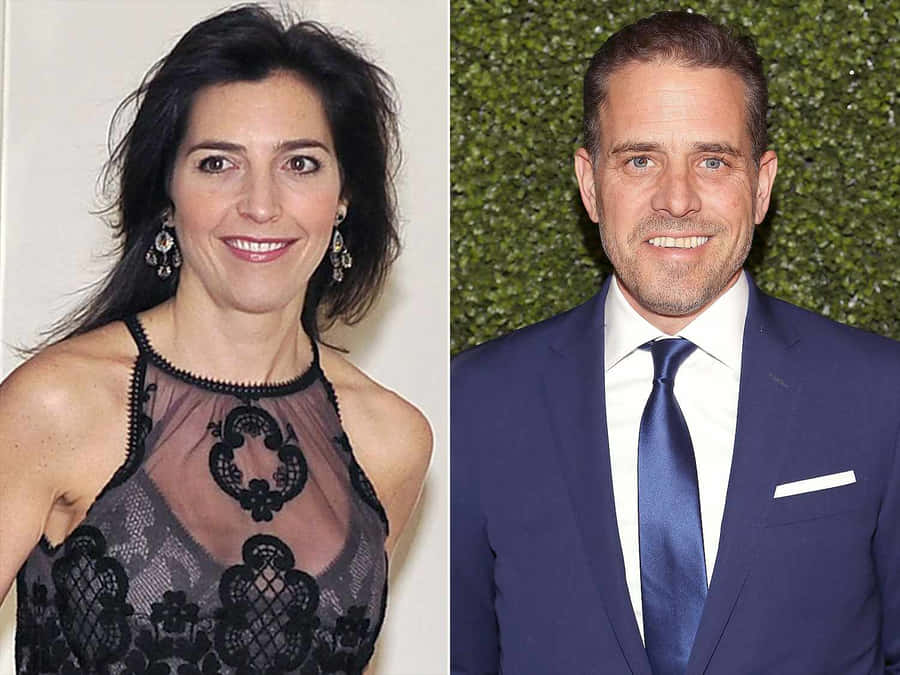 Bildvon Hallie Biden und Hunter Biden