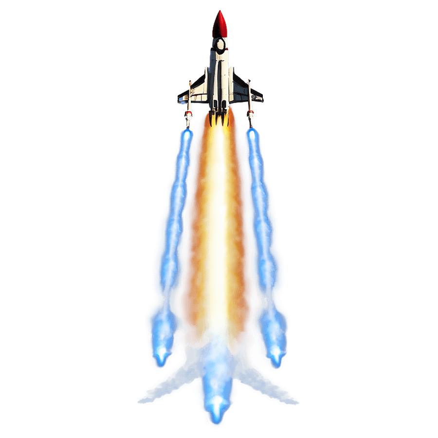 Air to Air Missile Encounter PNG dsg
