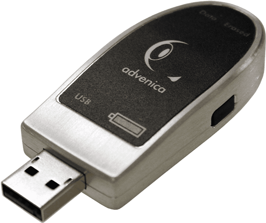 Silver U S B Flash Drive