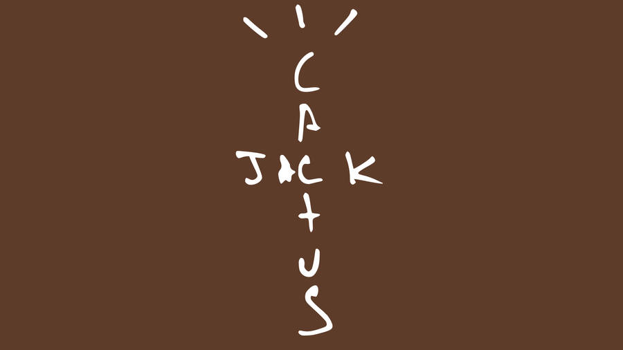 Download Simple Cactus Jack Logo Wallpaper | Wallpapers.com