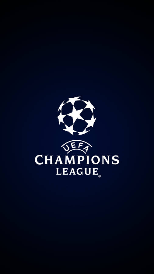 Download Simple Champions League Dark Blue Wallpaper | Wallpapers.com