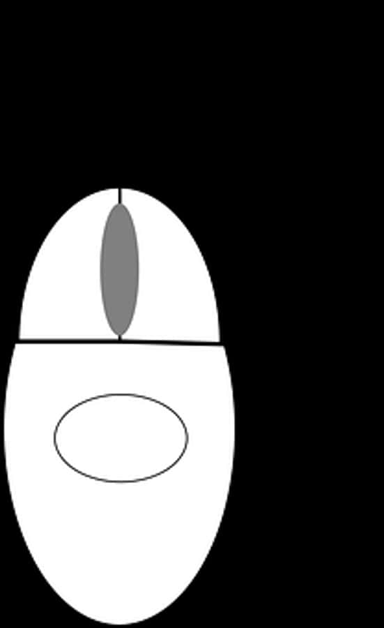 Simple Computer Mouse Vector