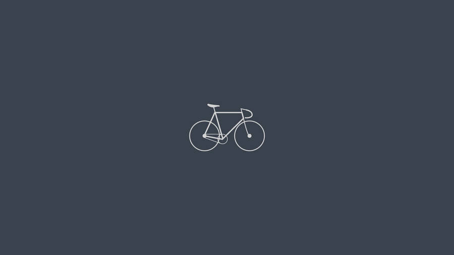 Download Simple Hd Bike In Gray Wallpaper | Wallpapers.com